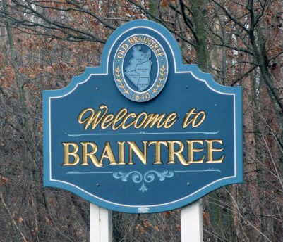 Braintree sign